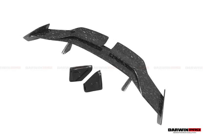 2021-UP BMW M4 G82 & 4 Series G22 BKSSII Style Carbon Fiber Trunk Spoiler - DarwinPRO Aerodynamics