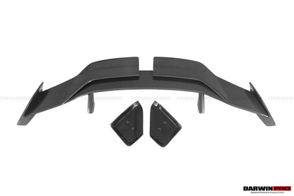 2021-UP BMW M4 G82 & 4 Series G22 BKSSII Style Carbon Fiber Trunk Spoiler - DarwinPRO Aerodynamics