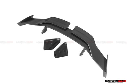2021-UP BMW M4 G82 & 4 Series G22 BKSSII Style Carbon Fiber Trunk Spoiler - DarwinPRO Aerodynamics