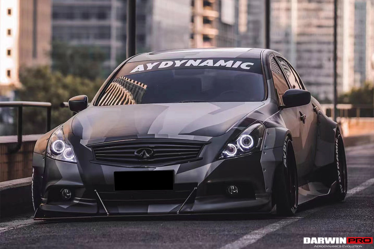 2010-2013 Infiniti G25 G37 Sedan BKSS Style Front Lip