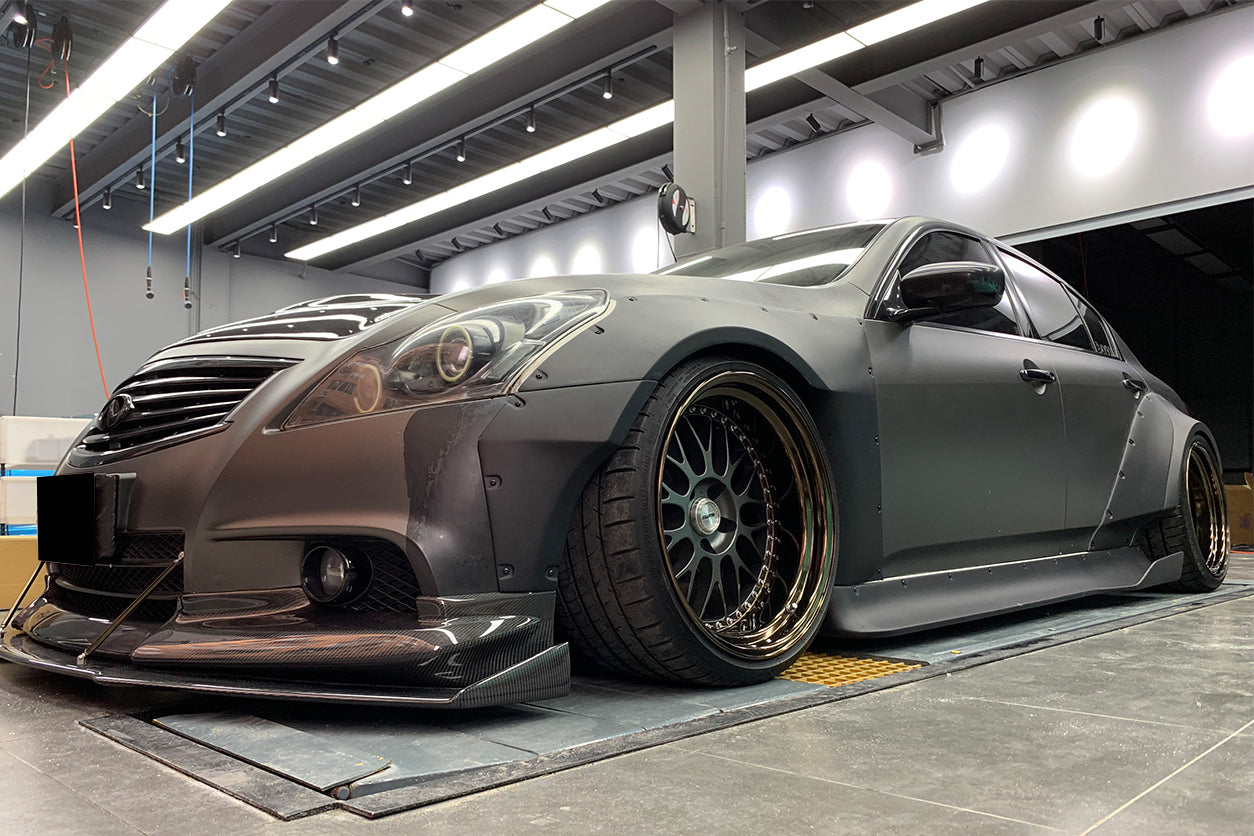 2010-2013 Infiniti G25 G37 Sedan BKSS Style Side Skirts