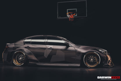 2010-2013 Infiniti G25 G37 Sedan BKSS Style Wide Body Kit