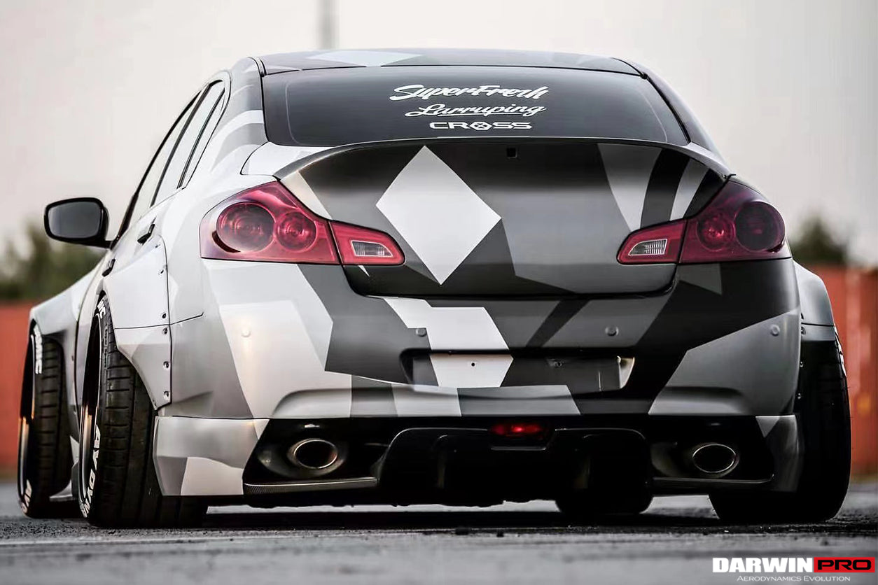 2010-2013 Infiniti G25 G37 Sedan BKSS Style Trunk - DarwinPRO Aerodynamics