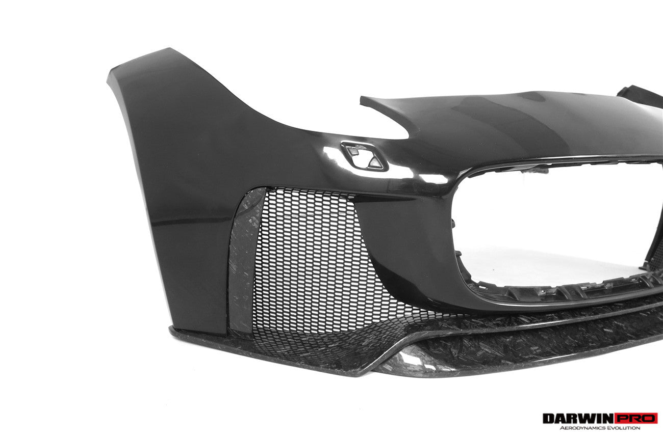 DarwinPRO 2013-2017 Jaguar F-Type Convertible IMP Performance Partial Carbon Fiber Full Body Kit - DarwinPRO Aerodynamics