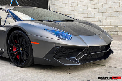 2011-2021 Lamborghini Aventador LP700 LP740 Coupe Roadster BKSS Style Hood - DarwinPRO Aerodynamics