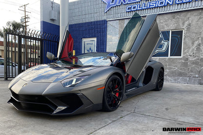 2011-2021 Lamborghini Aventador LP700 LP740 Coupe Roadster BKSS Style Hood - DarwinPRO Aerodynamics
