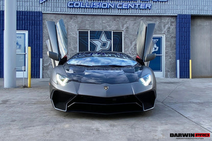 2011-2021 Lamborghini Aventador LP700 LP740 Coupe Roadster BKSS Style Hood - DarwinPRO Aerodynamics