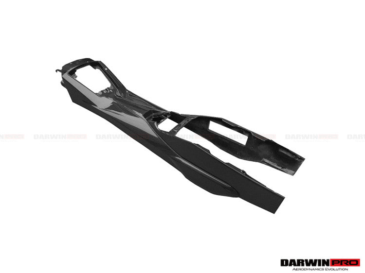 2011-2016 Lamborghini Aventador LP700 Coupe Carbon Fiber Center Control Surround Panel - DarwinPRO Aerodynamics