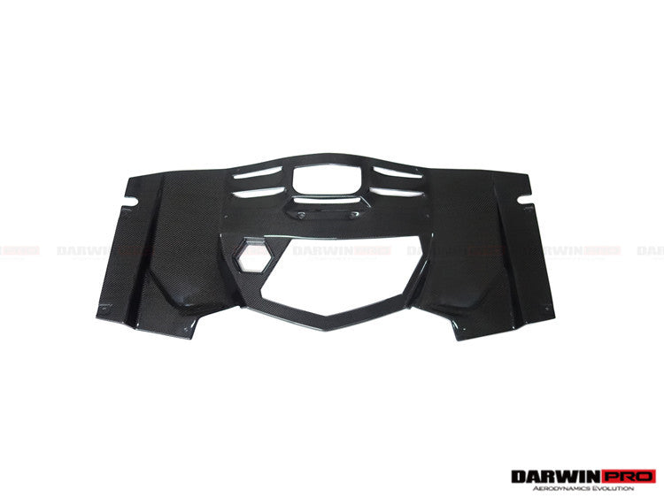 2011-2016 Lamborghini Aventador LP700 Coupe Carbon Fiber Engine Bay Cover Interior Replacement - DarwinPRO Aerodynamics