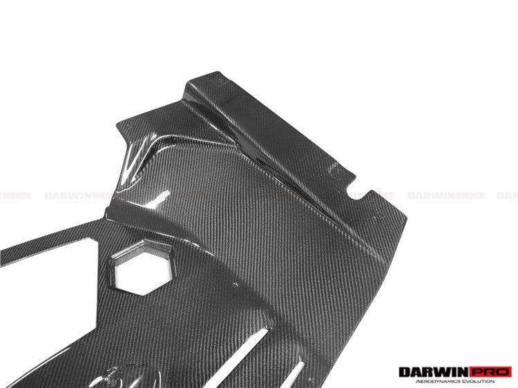 2011-2016 Lamborghini Aventador LP700 Coupe Carbon Fiber Engine Bay Cover Interior Replacement - DarwinPRO Aerodynamics