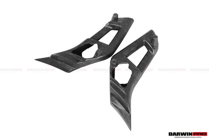 2011-2016 Lamborghini Aventador LP700 Coupe Roadster Carbon Fiber Inner Door Handle - DarwinPRO Aerodynamics