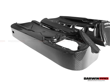 2011-2016 Lamborghini Aventador LP700 LP740 Coupe Carbon Fiber Inner Door Replace - DarwinPRO Aerodynamics