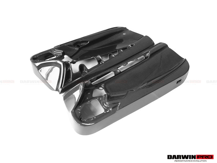 2011-2016 Lamborghini Aventador LP700 LP740 Coupe Carbon Fiber Inner Door Replace - DarwinPRO Aerodynamics