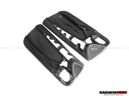 2011-2016 Lamborghini Aventador LP700 LP740 Coupe Carbon Fiber Inner Door Replace - DarwinPRO Aerodynamics