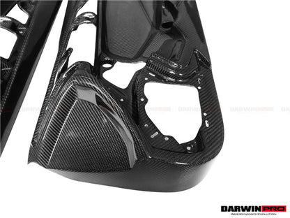 2011-2016 Lamborghini Aventador LP700 LP740 Coupe Carbon Fiber Inner Door Replace - DarwinPRO Aerodynamics