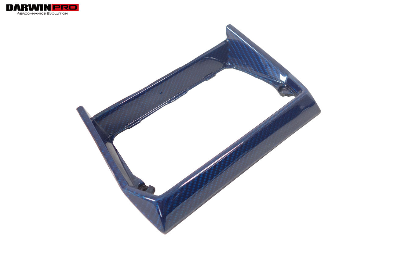 2011-2016 Lamborghini Aventador LP700 LP720 LP750 SV OE Style Carbon Fiber Navigation Screen Trim Replacement (2PCS) - DarwinPRO Aerodynamics