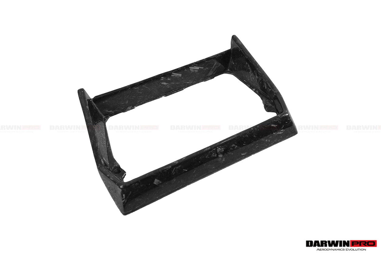 2011-2016 Lamborghini Aventador LP700 LP720 LP750 SV OE Style Carbon Fiber Navigation Screen Trim Replacement (2PCS) - DarwinPRO Aerodynamics