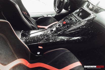 2011-2016 Lamborghini Aventador LP700 LP720 LP750 SV Coupe Roadster Dry Carbon Fiber Center Console Panel Replacement