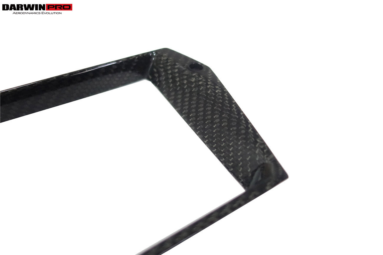 2011-2016 Lamborghini Aventador LP700 LP720 LP750 SV OE Style Carbon Fiber Navigation Screen Inner Panel Repalcement (1PCS)