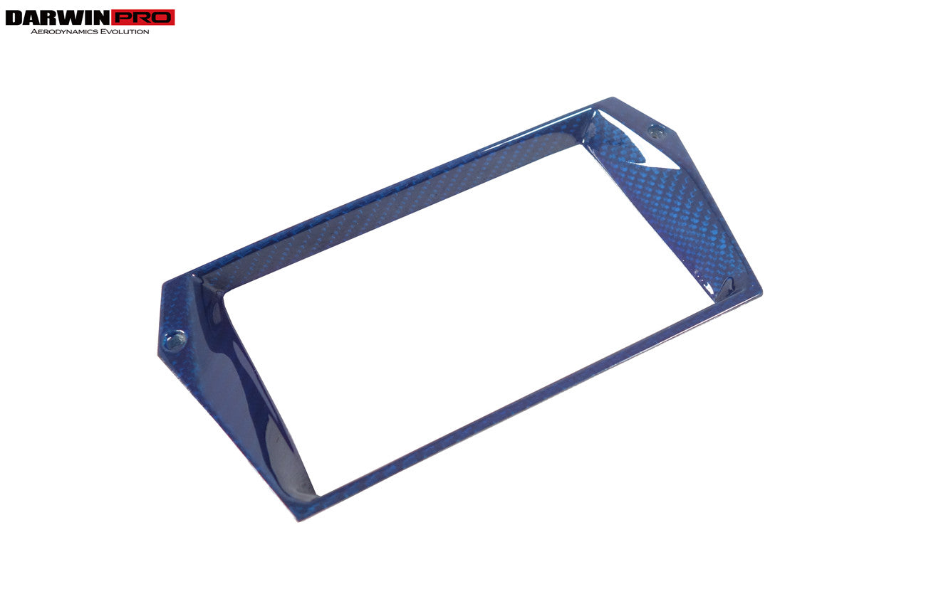 2011-2016 Lamborghini Aventador LP700 LP720 LP750 SV OE Style Carbon Fiber Navigation Screen Trim Replacement (2PCS) - DarwinPRO Aerodynamics