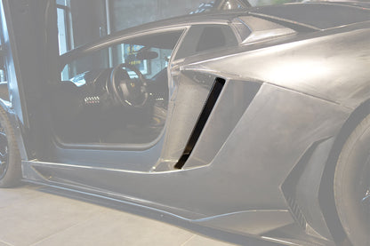 2011-2016 Lamborghini Aventador LP700 BKSS STYLE Quarter Panel Fender Air Intake Side Vent Inside