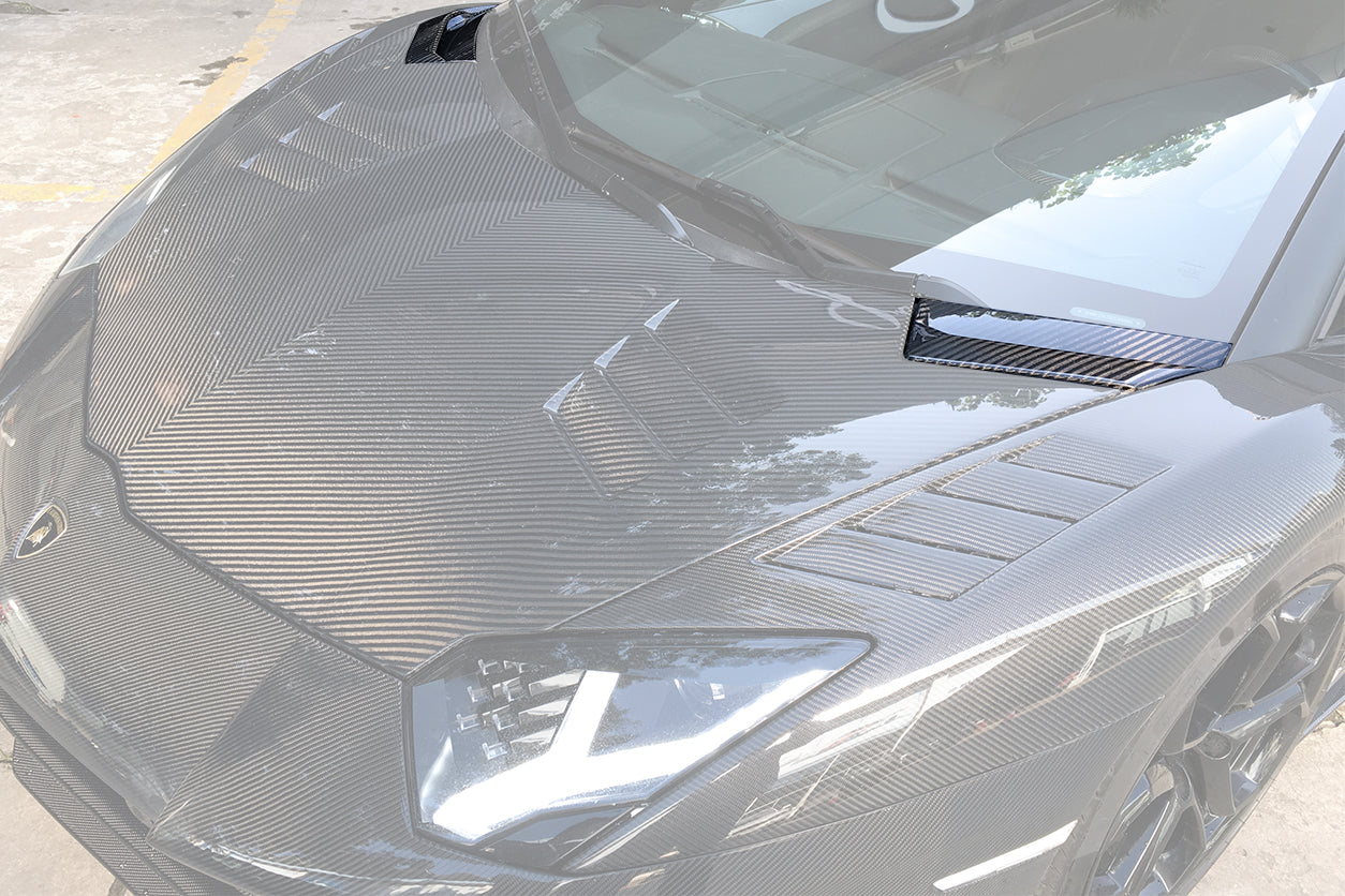 2011-2021 Lamborghini Aventador LP700 LP740 Coupe Roadster Hood Vents