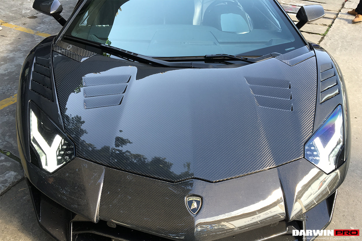 2011-2021 Lamborghini Aventador LP700 LP740 Coupe Roadster Hood Vents