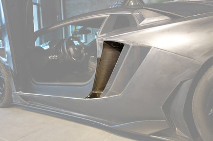 2011-2016 Lamborghini Aventador LP700 Coupe Oem Carbon Fiber Quarter Panel Fender Air Intake Side Vent Inside