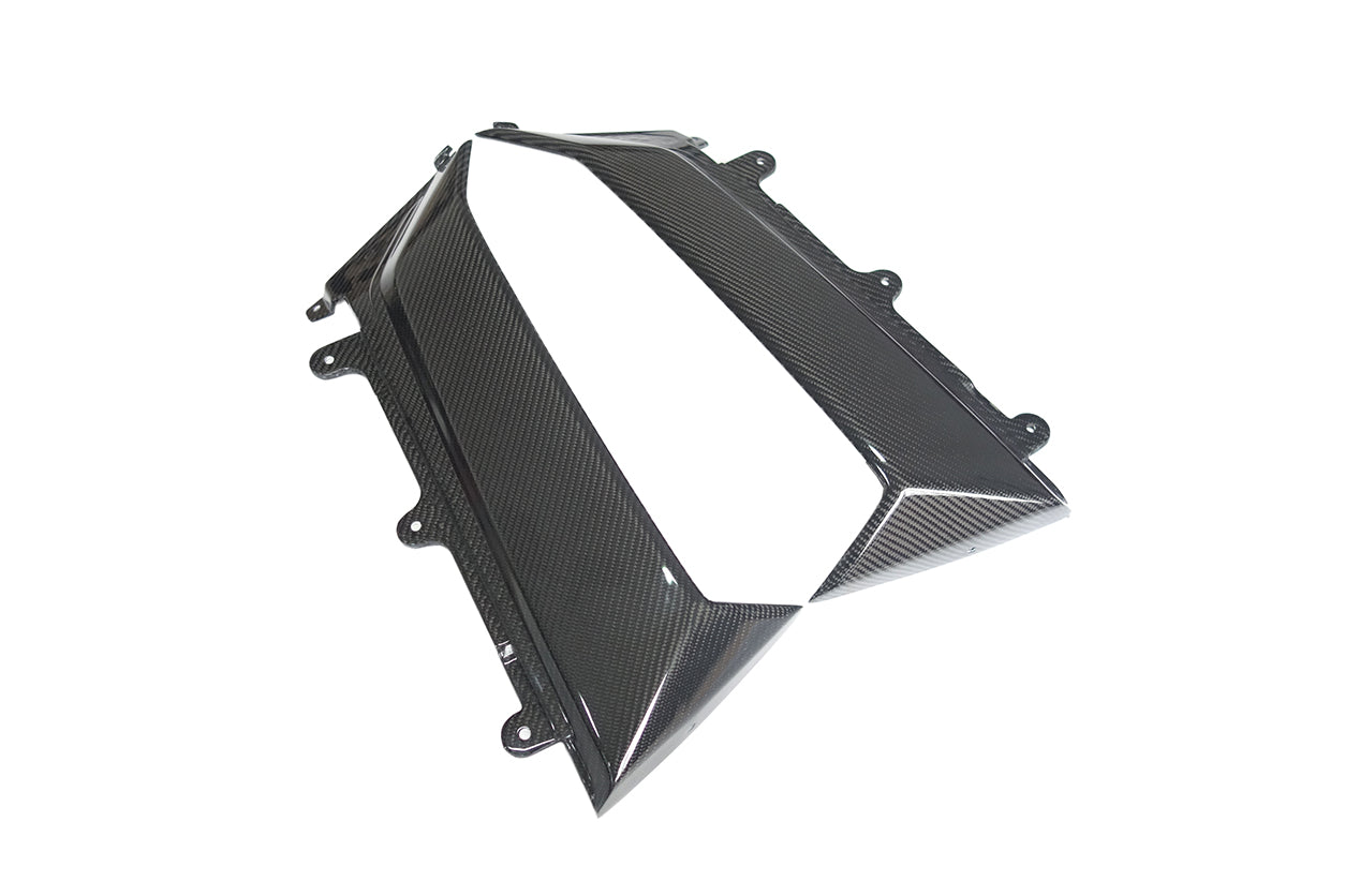 2011-2016 Lamborghini Aventador LP700 Coupe OEM Carbon Fiber Quarter Panel Fender Air Intake Side Vent Cover Trim Outside Replacement