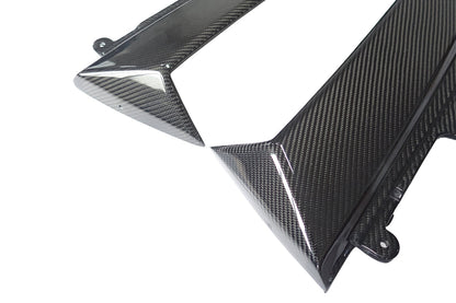 2011-2016 Lamborghini Aventador LP700 Coupe OEM Carbon Fiber Quarter Panel Fender Air Intake Side Vent Cover Trim Outside Replacement