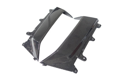 2011-2016 Lamborghini Aventador LP700 Coupe OEM Carbon Fiber Quarter Panel Fender Air Intake Side Vent Cover Trim Outside Replacement