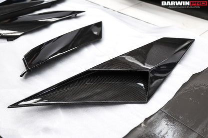 2011-2016 Lamborghini Aventador LP700 Coupe & Roadster BKSS Style Carbon Fiber Rear Side Scoops