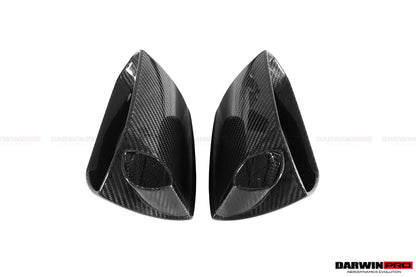 2011-2016 Lamborghini Aventador LP700 LP720 LP750 SVJ SV Coupe & Roadster Dry Carbon Fiber Mirror Housing Replacement