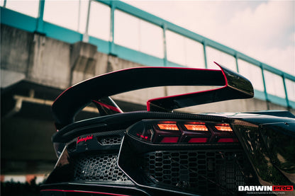 DarwinPRO 2011-2016 Lamborghini Aventador LP700 Roadster SV-BKSSII Style Carbon Fiber Aero Full Wide Body Kit