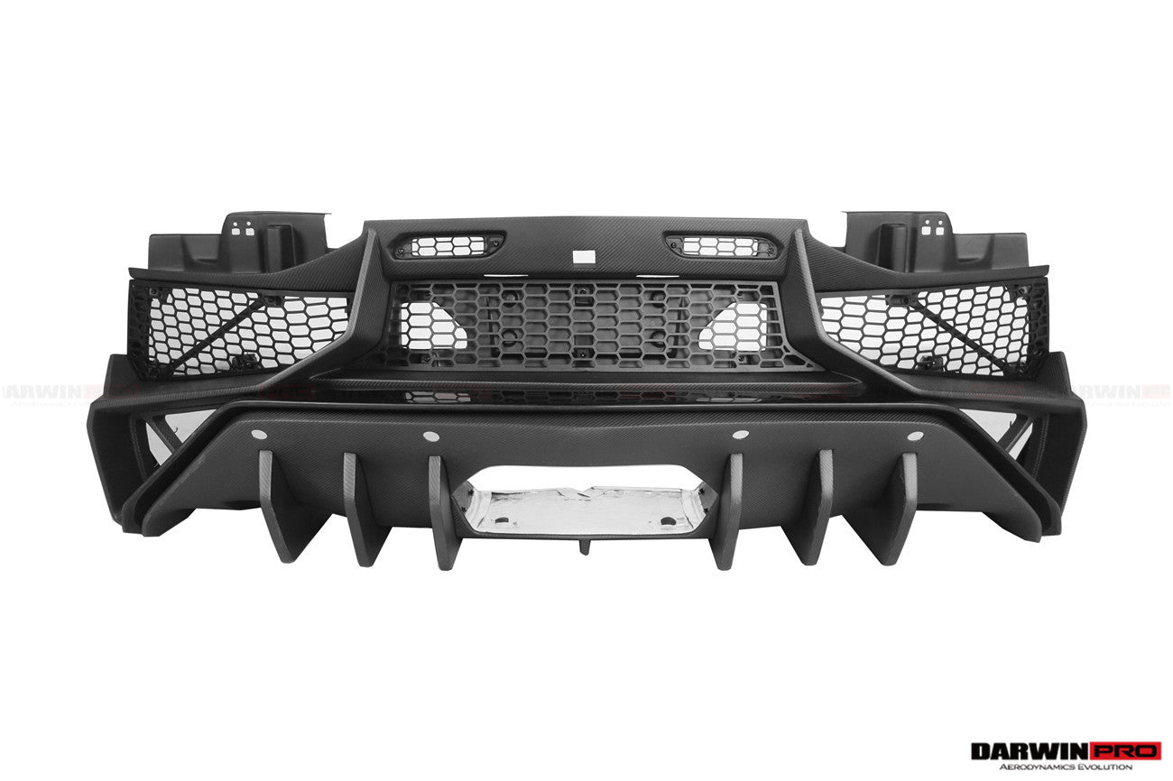 DarwinPRO 2011-2016 Lamborghini Aventador LP700 LP740 Coupe & Roadster SV Style Rear Bumper - DarwinPRO Aerodynamics