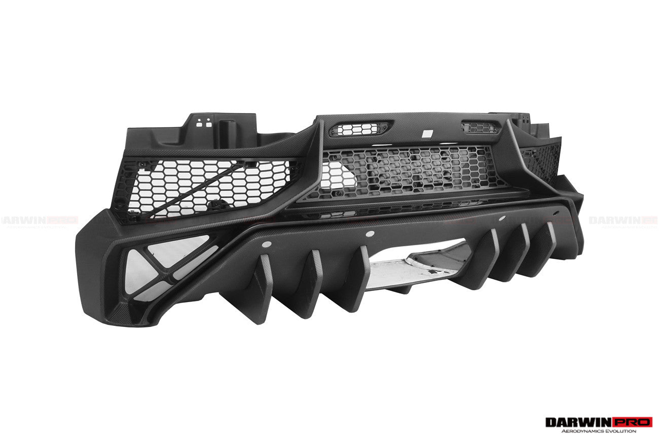 DarwinPRO 2011-2016 Lamborghini Aventador LP700 LP740 Coupe & Roadster SV Style Rear Bumper - DarwinPRO Aerodynamics