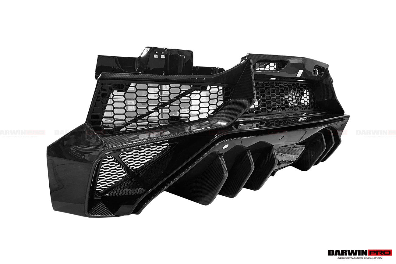 2011-2016 Lamborghini Aventador LP700 Coupe  Roadster SV Style Rear Bumper