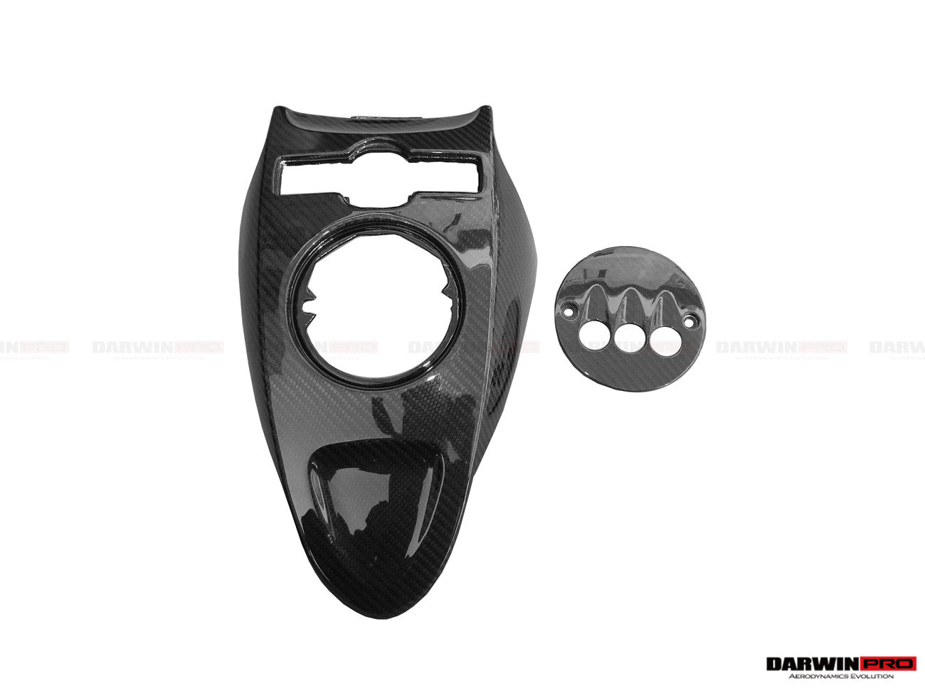 2004-2014 Lamborghini Gallardo OEM Style Carbon Fiber Center Console - DarwinPRO Aerodynamics