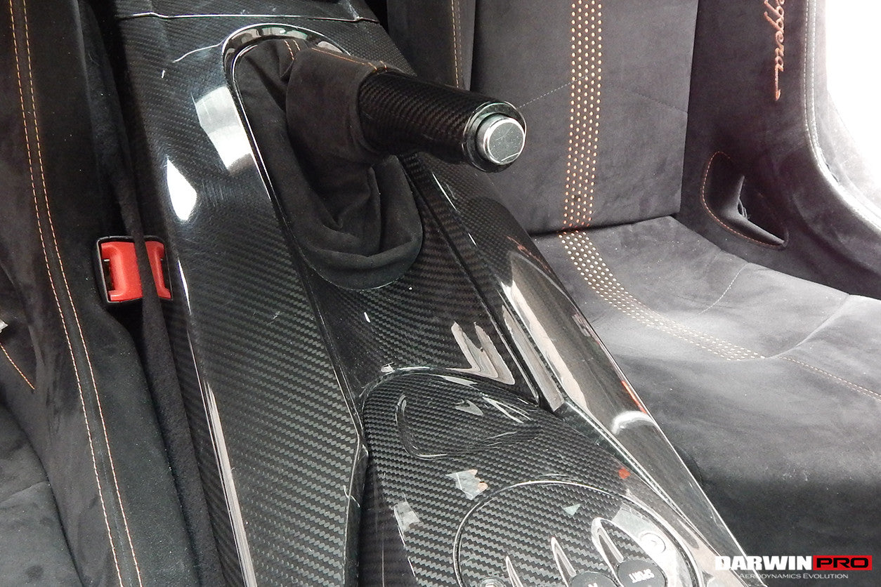 2004-2014 Lamborghini Gallardo OEM Style Carbon Fiber Hnadbrake Surround
