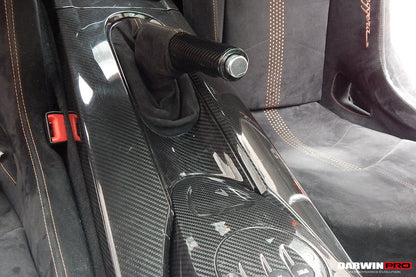2004-2014 Lamborghini Gallardo OEM Style Carbon Fiber Hnadbrake Surround