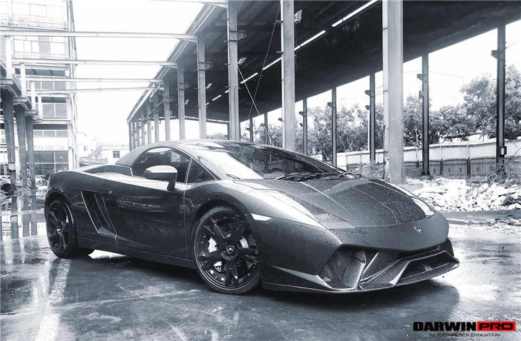 2004-2008 Lamborghini Gallardo BKSS Style Front Bumper - DarwinPRO Aerodynamics