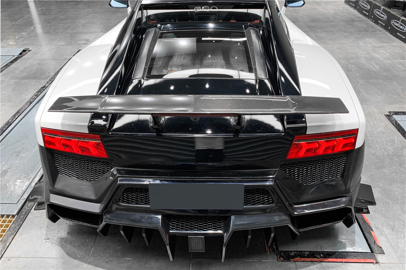 2009-2014 Lamborghini Gallardo BKSS Style Rear Bumper - DarwinPRO Aerodynamics