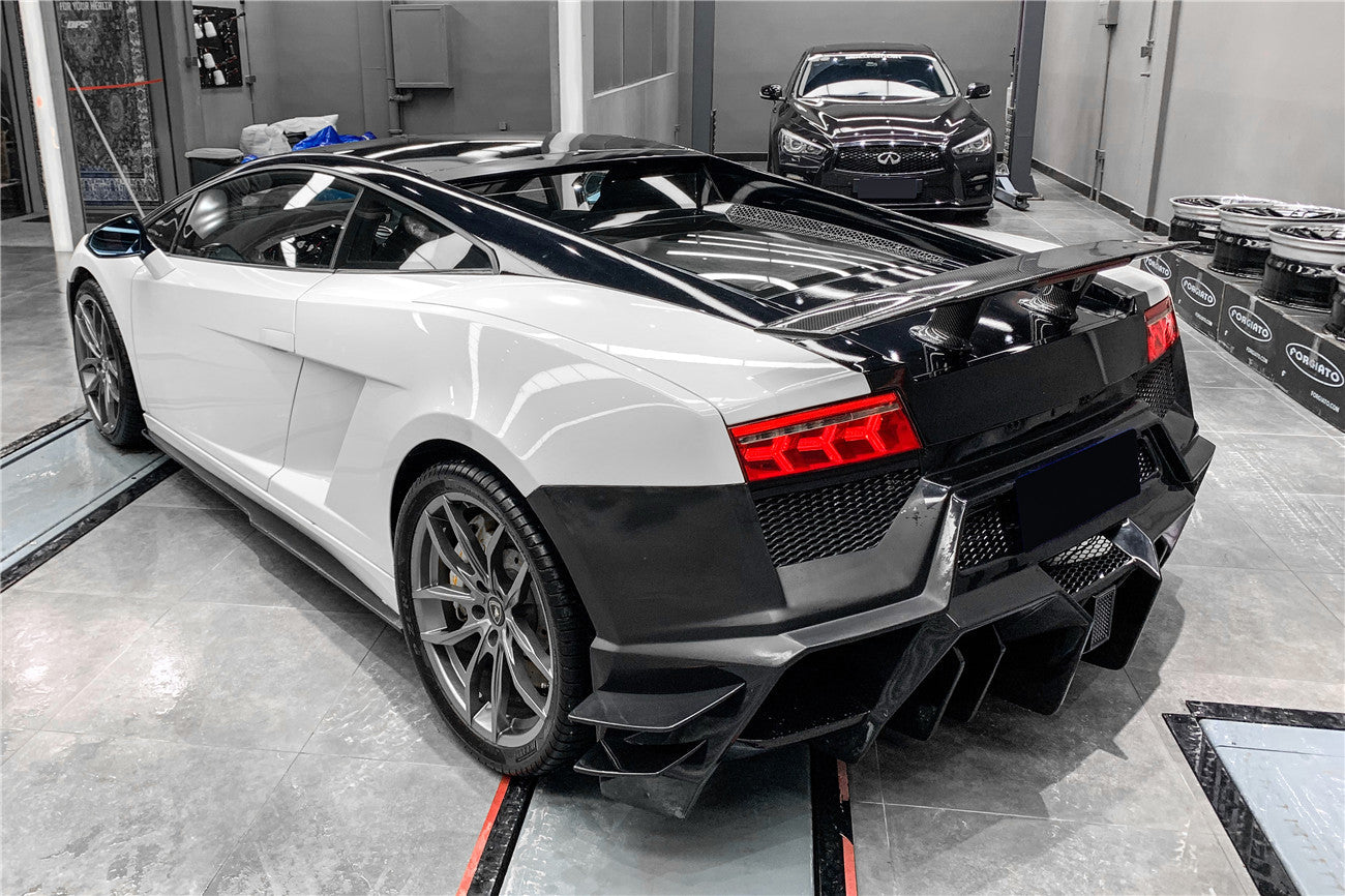 2009-2014 Lamborghini Gallardo BKSS Style Rear Bumper - DarwinPRO Aerodynamics