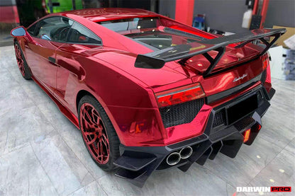 2009-2014 Lamborghini Gallardo BKSS Style Rear Bumper - DarwinPRO Aerodynamics