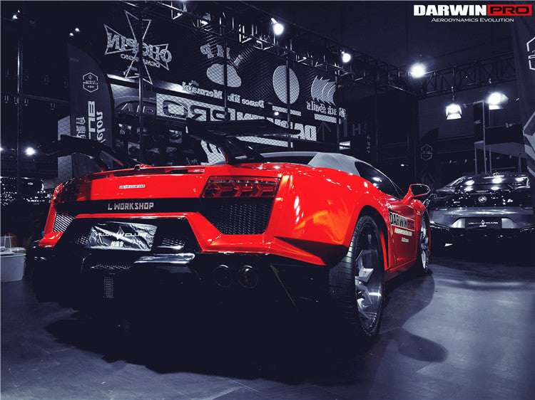 2009-2014 Lamborghini Gallardo Coupe Only IRON Style Trunk Spoiler