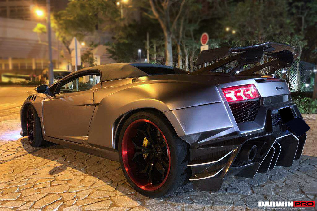 2004-2008  Lamborghini Gallardo Spyder IRON Style Wide Full Body kit - DarwinPRO Aerodynamics