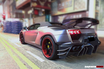 2004-2008 Lamborghini Gallardo IRON Style Rear Bumper - DarwinPRO Aerodynamics
