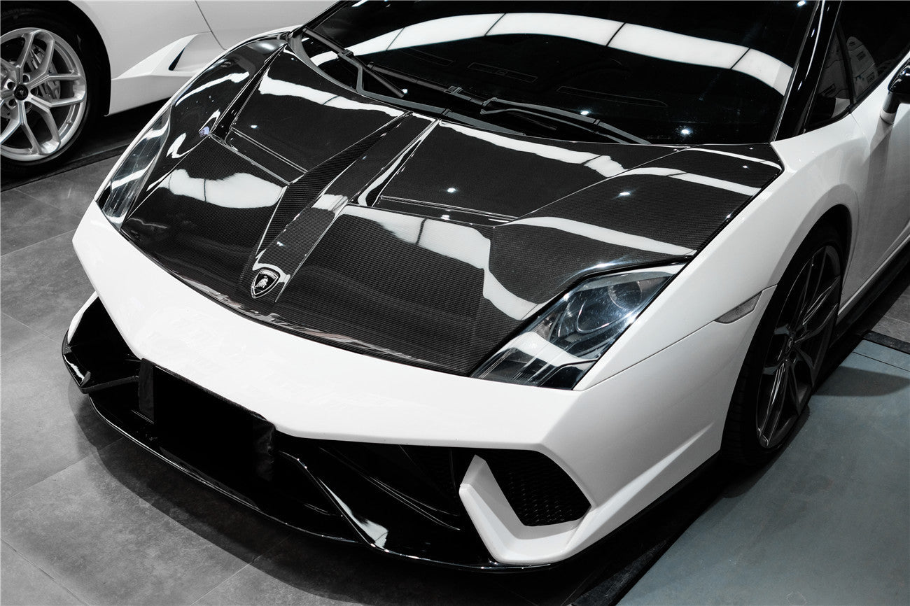 2009-2014 Lamborghini Gallardo IRON Style Hood - DarwinPRO Aerodynamics
