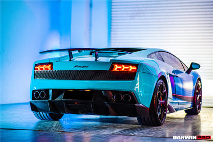 DarwinpPRO 2004-2014 Lamborghini Gallardo LP570 Style Trunk Spoiler Wing - DarwinPRO Aerodynamics