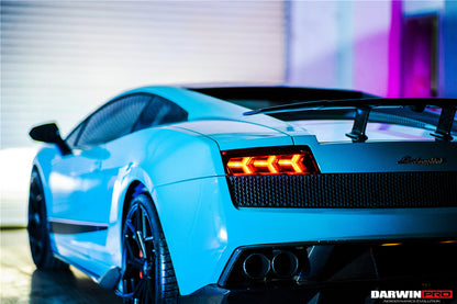 DarwinpPRO 2004-2014 Lamborghini Gallardo LP570 Style Trunk Spoiler Wing - DarwinPRO Aerodynamics